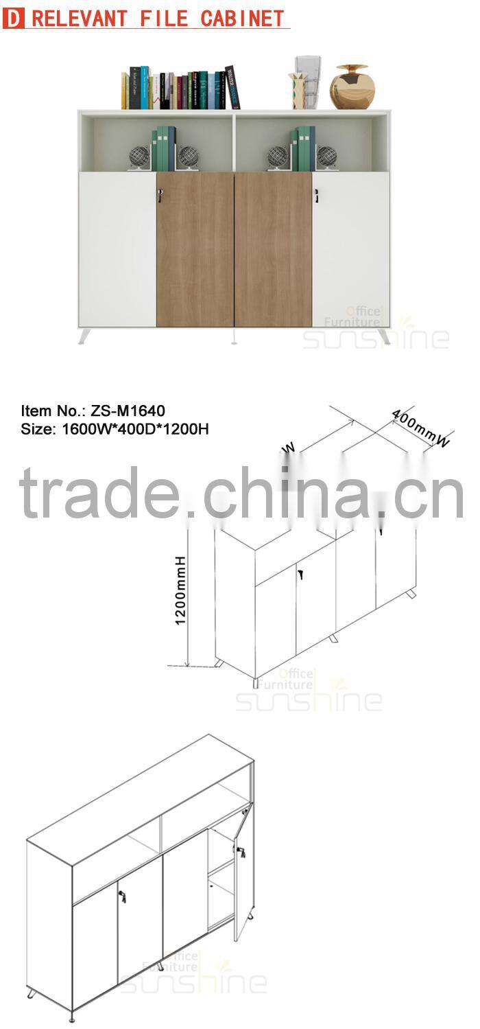 Modern New Designed Simple Wooden Office Computer Desk Workstation ZS-B3014