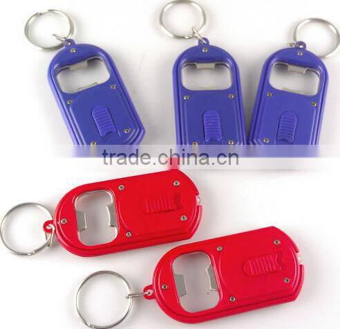 Bar Beer Bottle Opener LED Light Lamp Camping Key ring Chain Keyring Keychain home tool