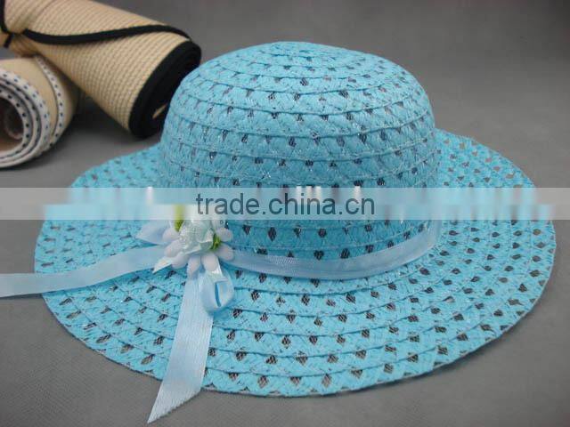 New product best quality children beach straw cap