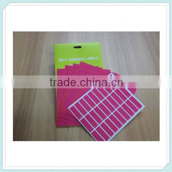 Private label self adhesive label stock