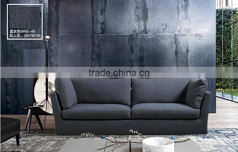 Koni Fashion Fabric Solid wood Feather High Quality Sofa