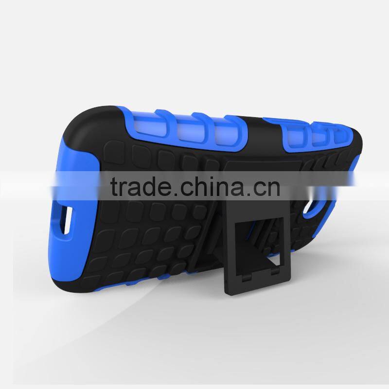 PC TPU Stand hybrid case cover for Motorola Moto E