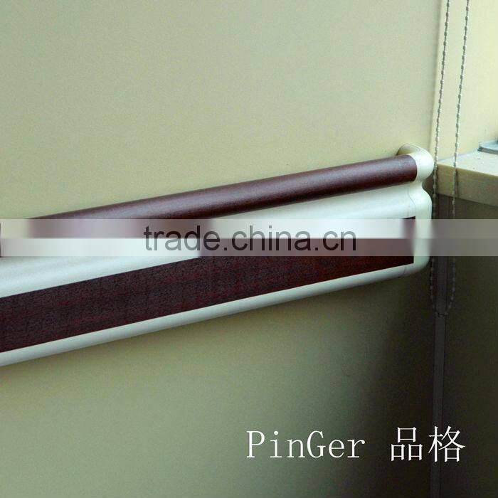 hospital corridor wall protection handrail