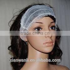 Disposable elastic spa headbands .Female's best choice !Hot selling