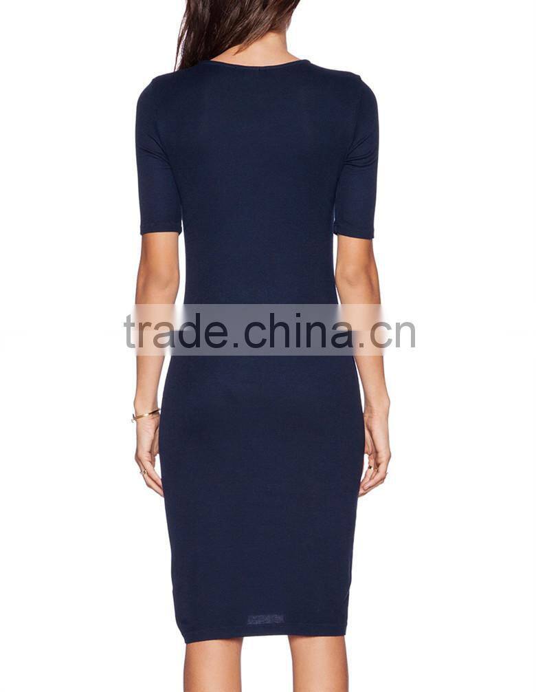 2015 summer short sleeve ladies western dress designs, dangri dress women SYA15111