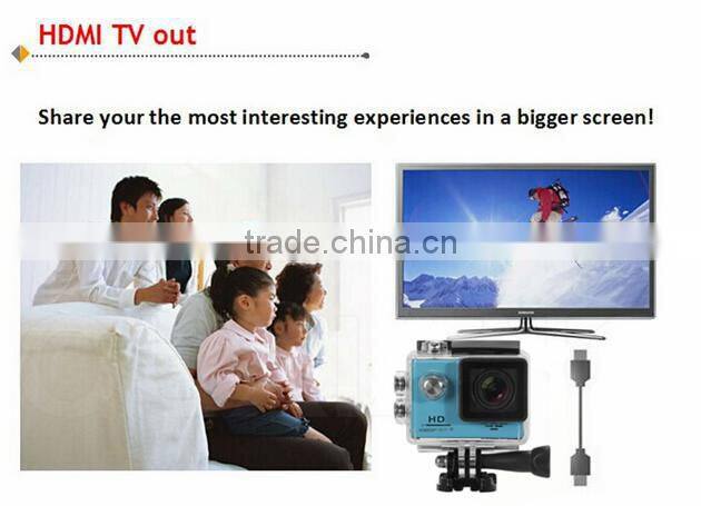 1.5inch sj4000 Body Mounted Video Cameras sport underwater DV HD1080P Video with wifi, remote control