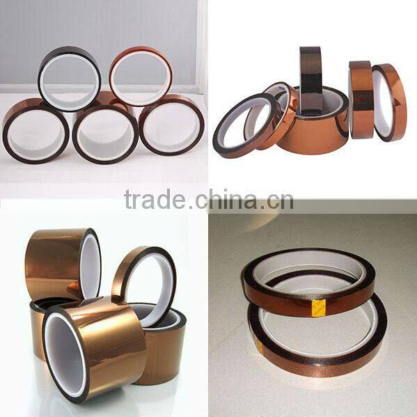 Heat resistant single side KPP polyimide gold heat tape Heat resistant single side polyimide gold heat tape Hea