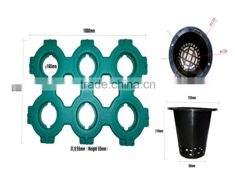 Hdpe plastic float for flower