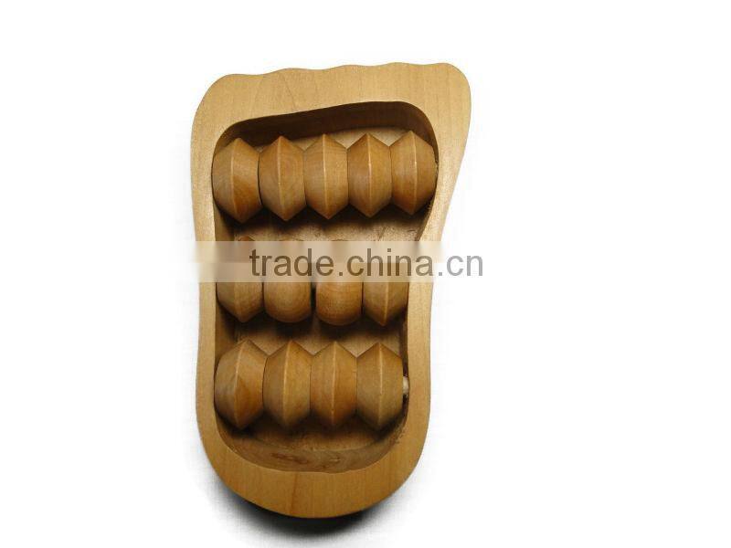 Roller foot massager