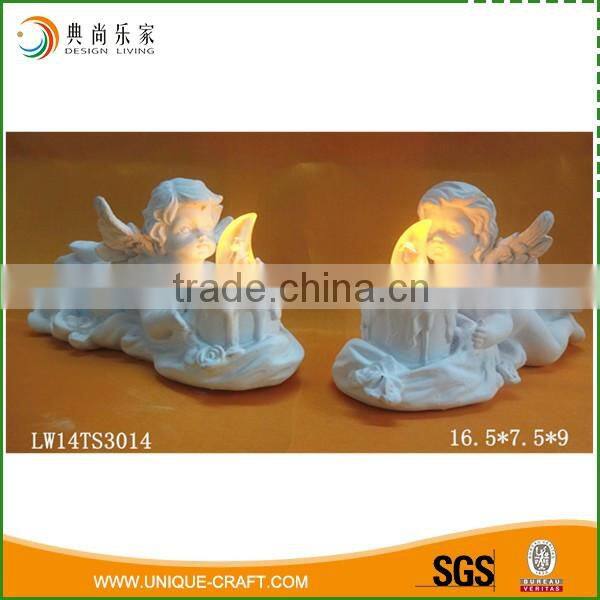 Hot Sale Reisn Baby Angel Home Decoration With LED Tea Light