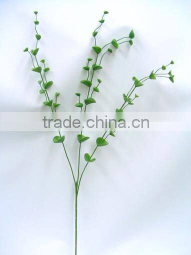 H70cm Green Plastic Garden Plants Artificial Eucalyptus Leaves