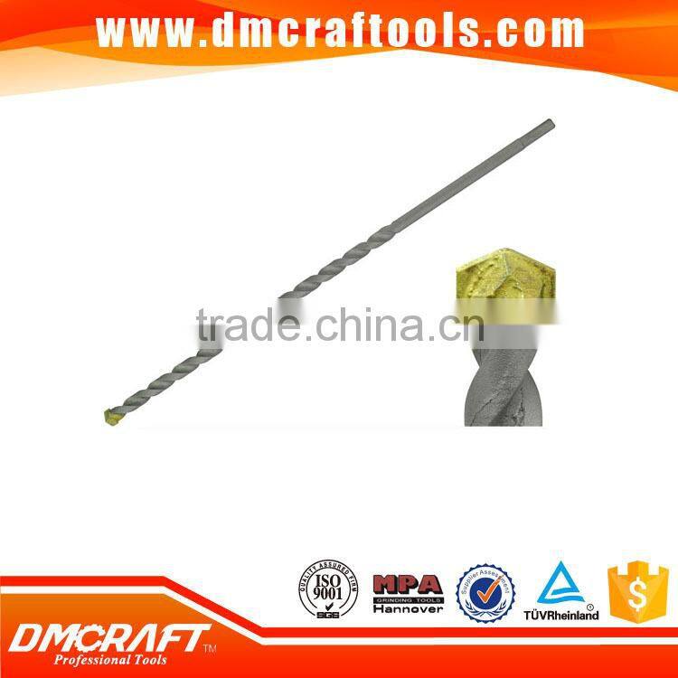 Design hot selling yg8 tipped long shank masonry drill bit
