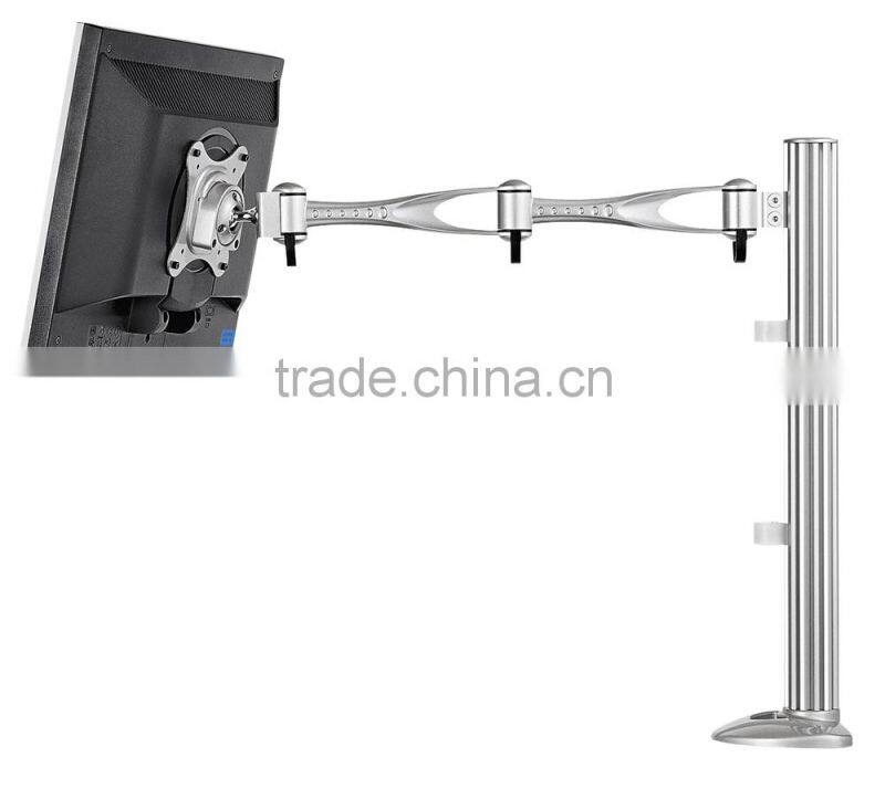 Flat computor LCD monitor holder arm for home and office usuage