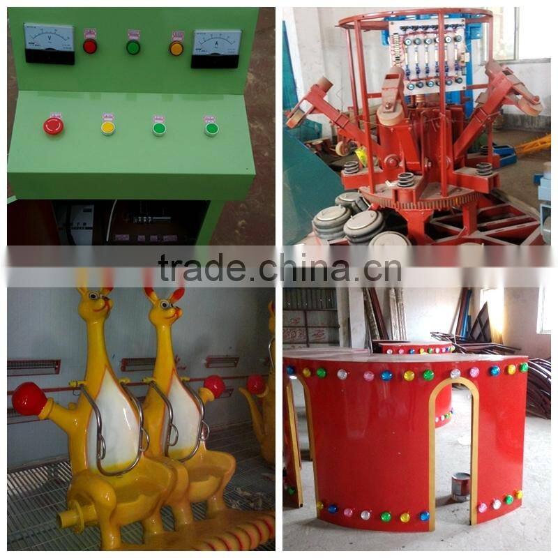 Direct manufacturer outdoor playground amusement rides jumping frog for kids