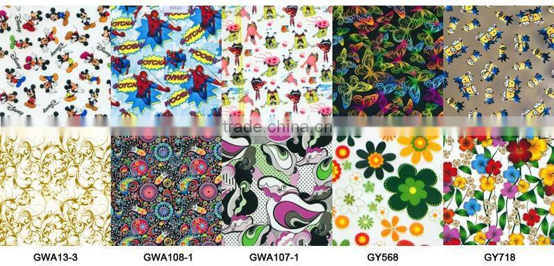 2016 New design hot sale water transfer printing film/hydro graphic sexy ladies design film