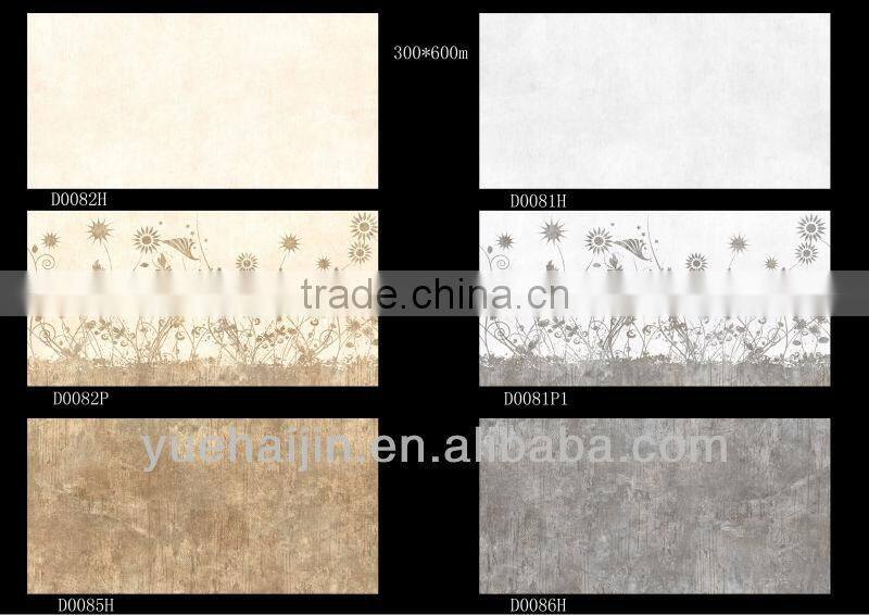 Classic Waterproof Ceramic Tile Bathroom Wall Tile
