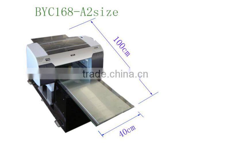 China best manufacturer BYC168 metal plate printing machine