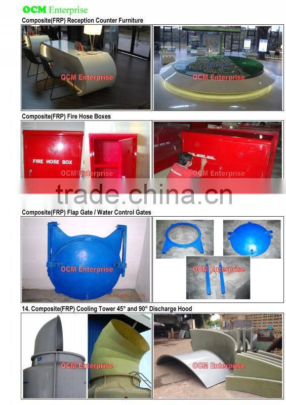 Chalet Stairs FRP Handrail and Fencing, Composite Handrail and Fencing, Fiberglass Handrail and Fencing.