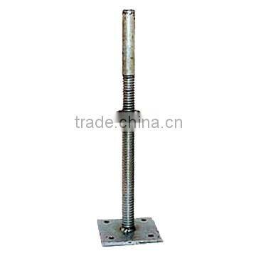 Galvanized Scaffolding Base Jack 120*120mm