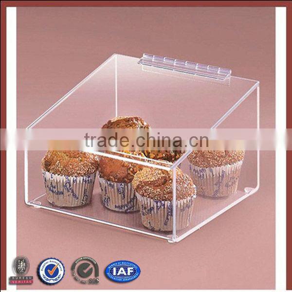 Custom manufacture fry food display rack food plate display stand