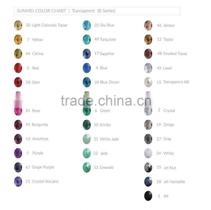 Flat back Crystal Rivoli Acrylic Rhinestone