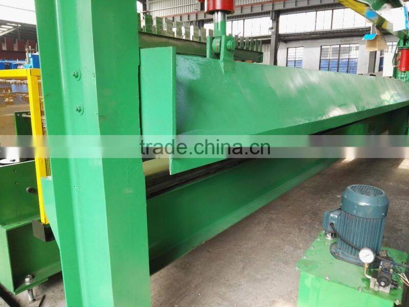 6M Manually Metal Steel Sheet Bending And Shearing Machine