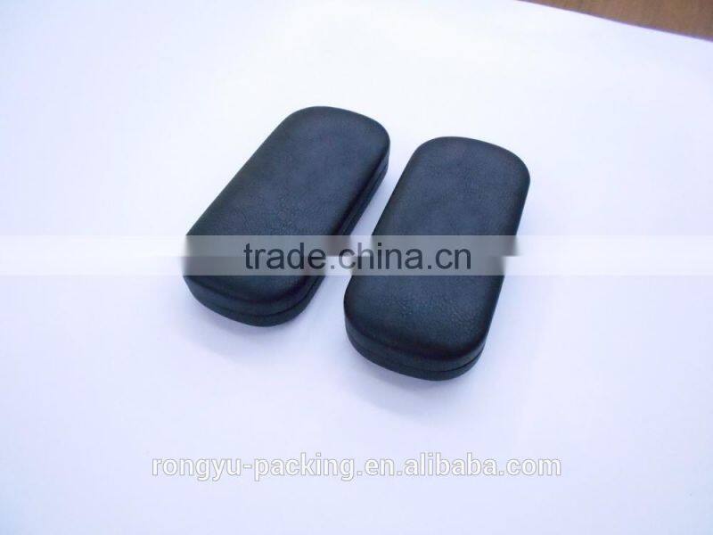 hard shell aluminum reading PU leather glasses case