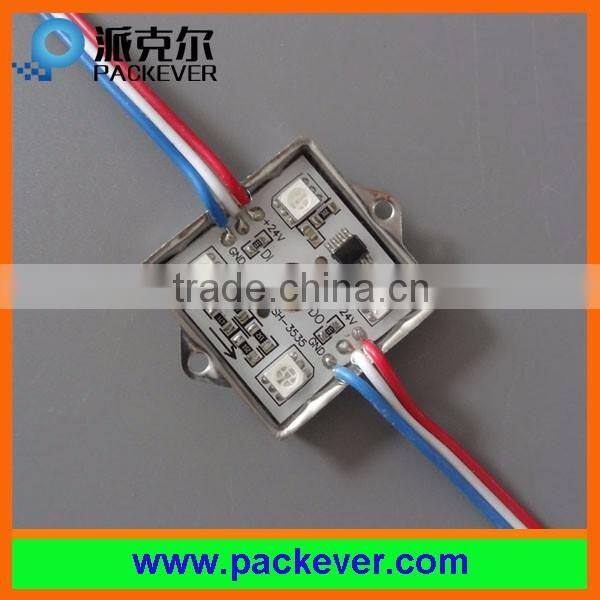 12mm full color digital addressable ws2801 LED pixel string