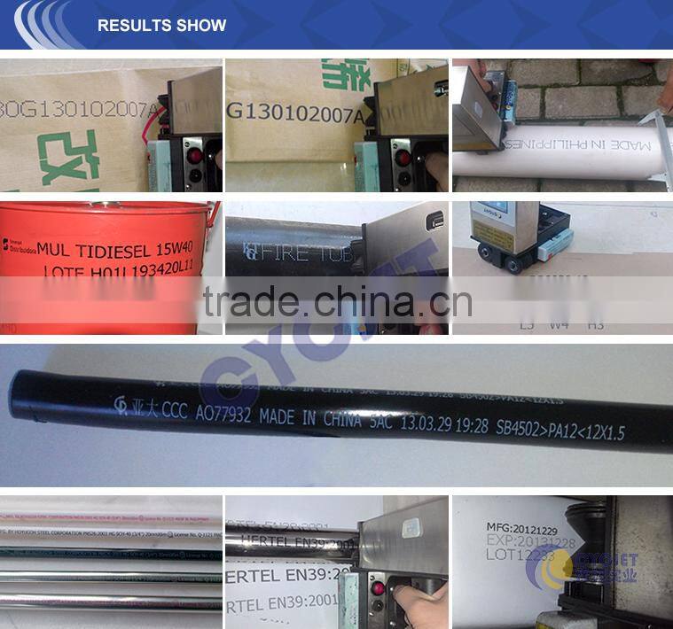 CYCJET Industrial Inkjet Coding Printer/Automatic Date Code Printer/handheld batch printer