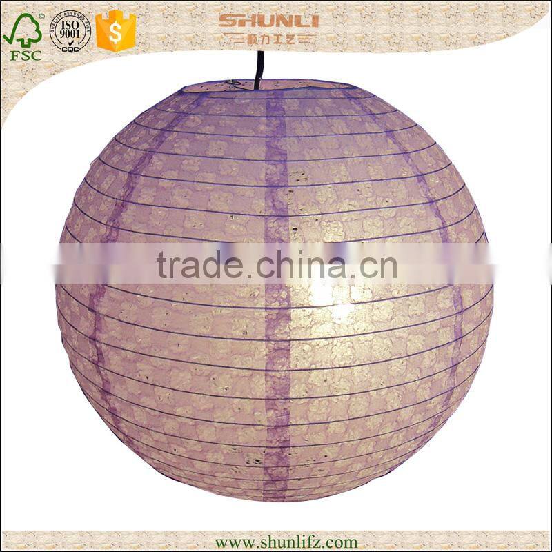 Chinese make candle LED paper lantern light