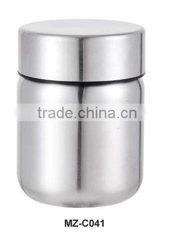 Stainless steel vacuum food jug
