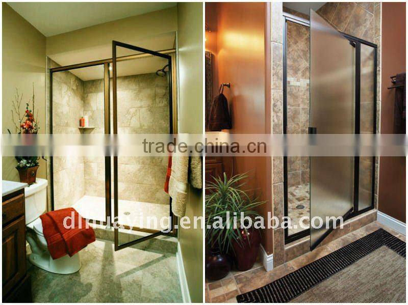 Tinted Tempered Shower Door Glass