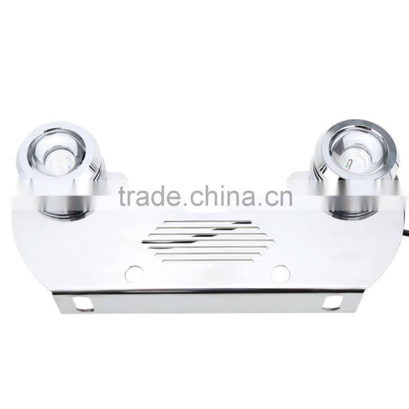 waterproof led Boat marine Drain Plug LED 2*9W white Underwater light