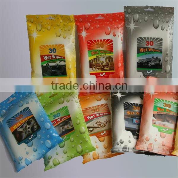 household cleaning wet wipe in tube canister, tissue, cleaning cloth towel, China factory