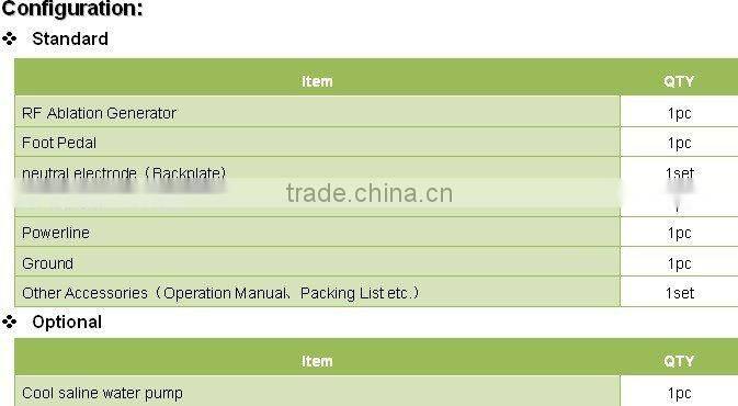 Cardiac Radiofrequency Ablation Generator on Alibaba