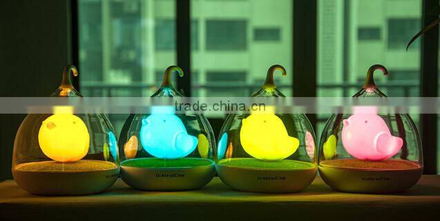 2015 rechargeable sensor led night lamp