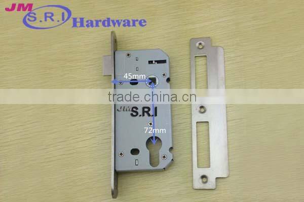 Hot sale 72*45mm mortise door lock