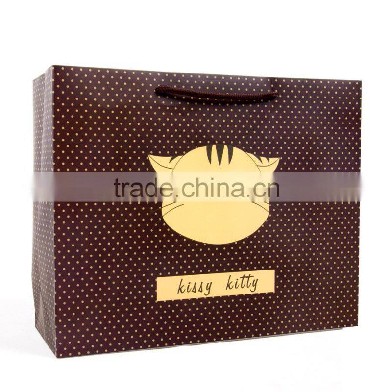 handmade new design Europe OEM custom paper bag