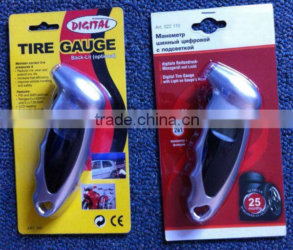 Digital Tire Gauge, 100 PSI