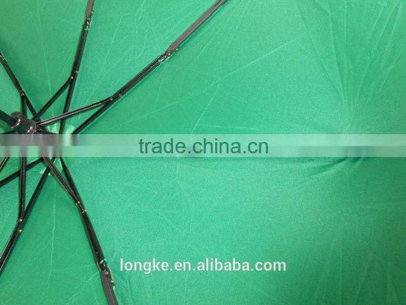 regular umbrella 3 folding hand open umbrella