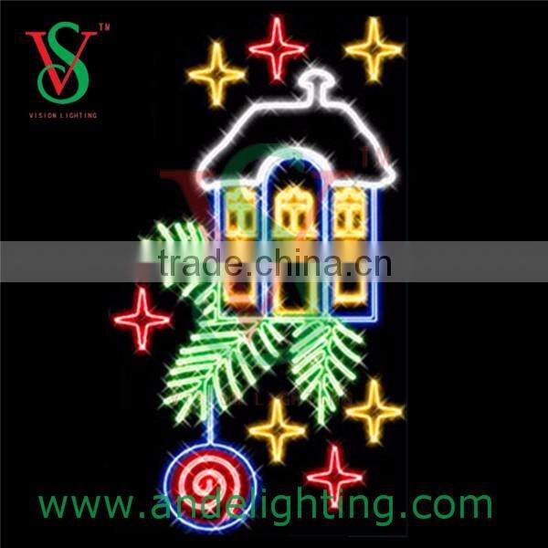 LED 2D Cross Street Light Long Light christmas outdoor cross lights