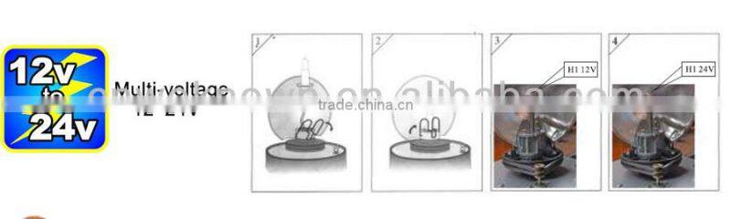 12/24V warning beacons, H1 Halogen bulb warning light ,muli-function LED warning beacons