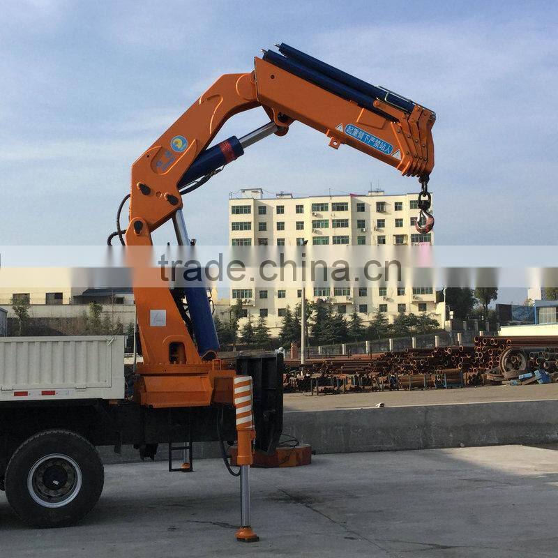 25ton Quicklift Compact Cranes,SQ500ZB4, hydraulic truck crane with knuckle booms.