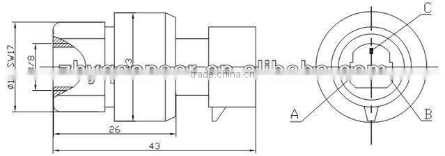 PT124B-241ABS automative pressure transmitter