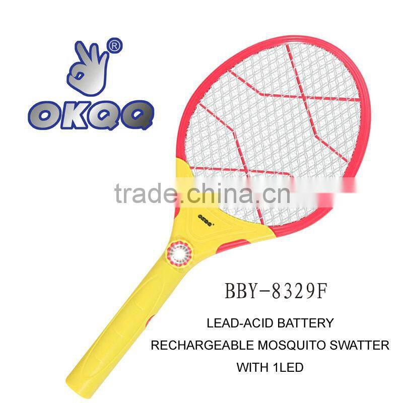 BBY-8329A ELECTRIC RECHARGEABLE MOSQUITO SWATTER BAT KILLER HOT SELLING