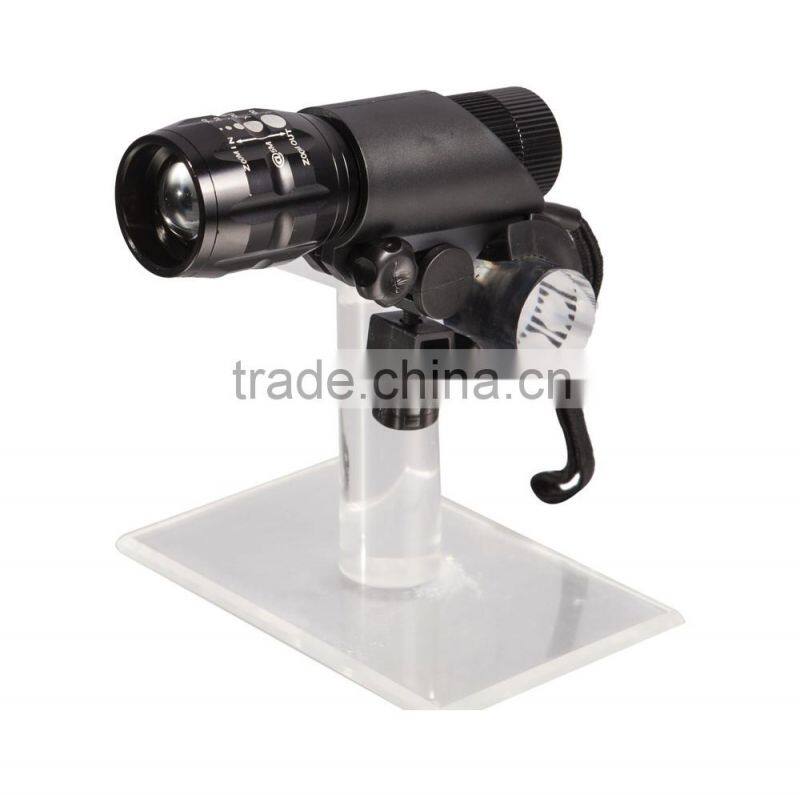 Bright Zoomable front bike light and Easy Installation led bicycle with max 200 lumens output