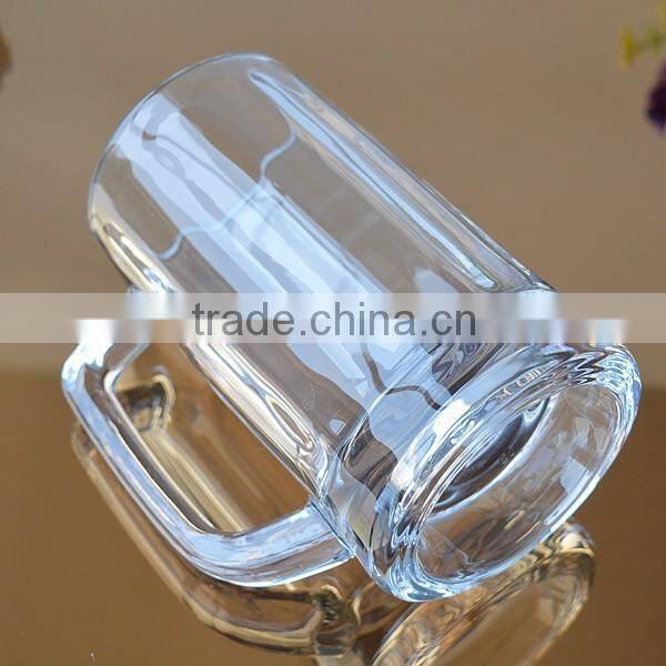 355ml Clear and cheap Beer glass mug