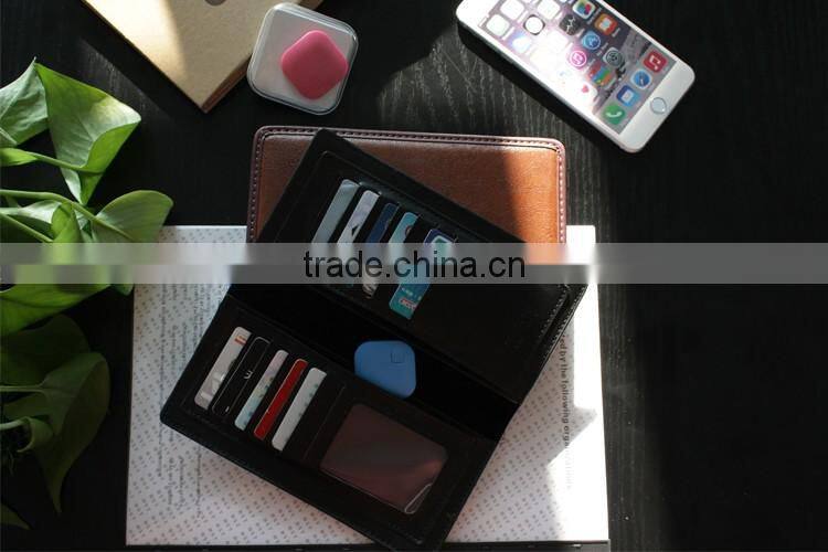 Smart mini square shape wallet key finder bluetooth anti lost alarm