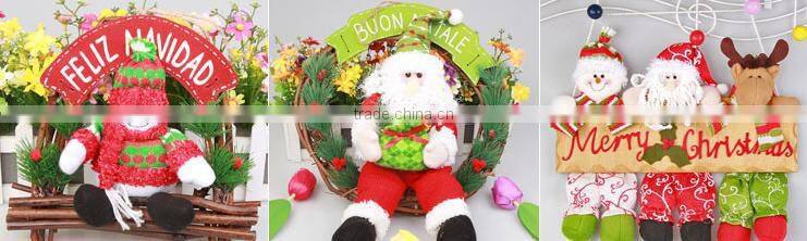 Christmas Tree Table Decoration Gift Toy Wedding Candy Handbag Santa Pants Treat Bag