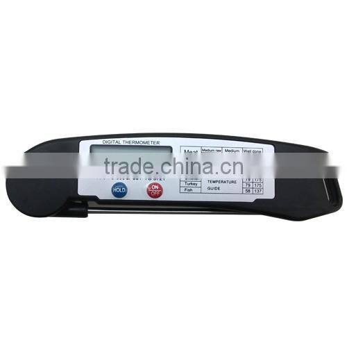 DTH-101 Folding Stainless Steel Kitchen thermometer , Digital Food Thermometer , Kitchen Cooking Thermometer